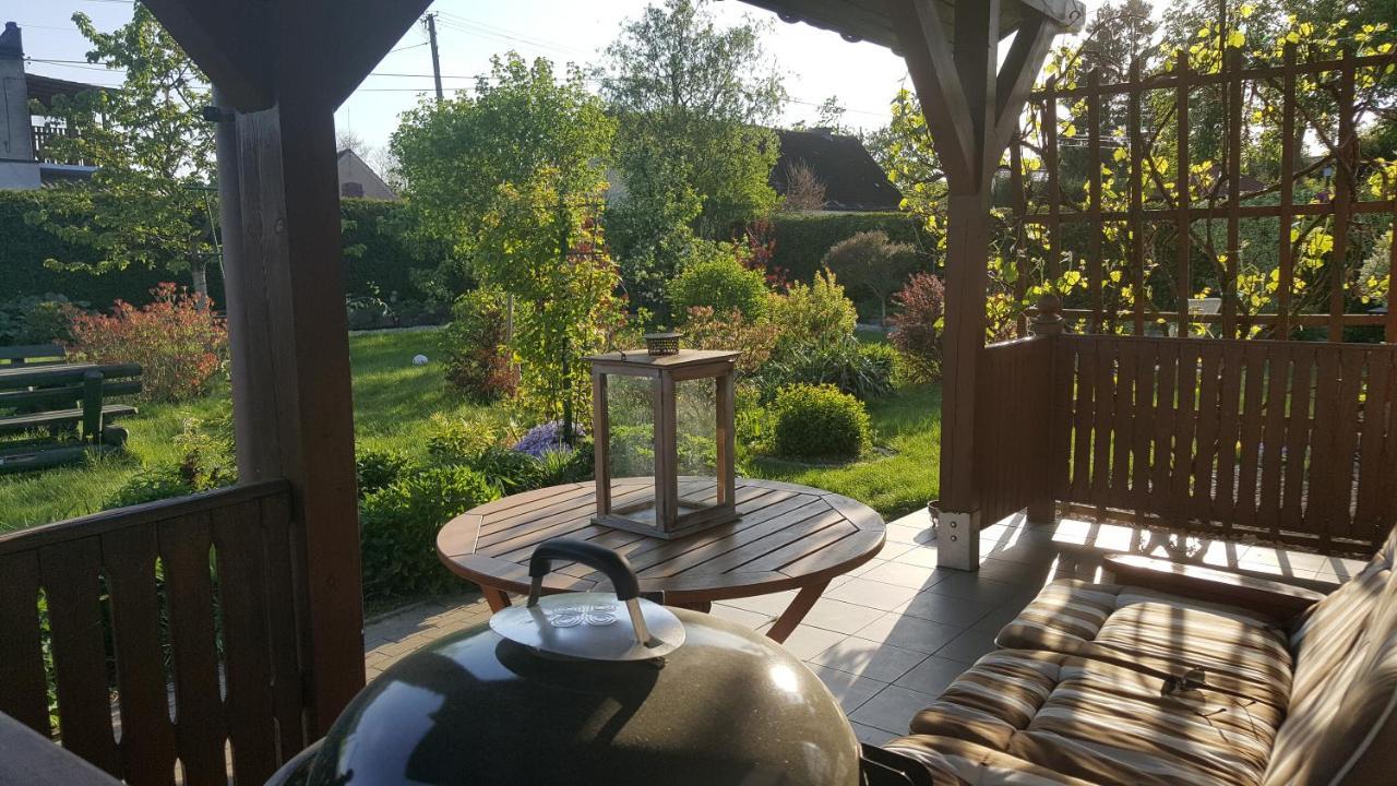 Domek Nad Jeziorem Bystrzyna Świdwin Esterno foto
